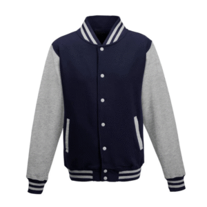 OXFORD NAVY/HEATHER GREY FLEECE