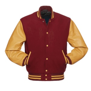 CARDINAL WOOL/GOLD LEATHER