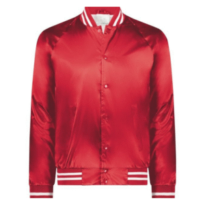 RED/WHITE SATIN
