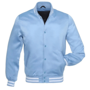 SATIN LIGHT BLUE/WHITE