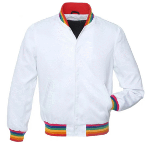 WHITE RAINBOW SATIN