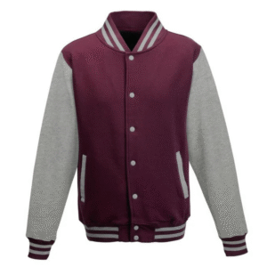 BURGUNDY / HEATHER GREY FLEECE