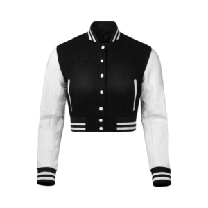 BLACK WOOL / WHITE LEATHER