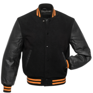 BLACK WOOL/BLACK LEATHER