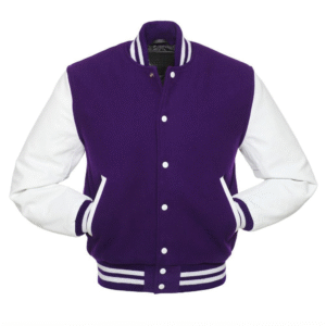 PURPLE WOOL/WHITE LEATHER