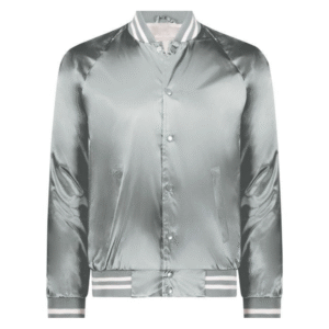 METALLIC/WHITE SATIN