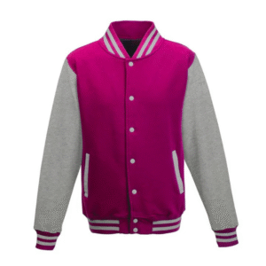 HOT PINK/HEATHER GREY FLEECE