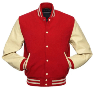 RED WOOL/NATURAL LEATHER